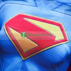 画像14: Superman 2025映画 スーパーマン：レガシー  クラーク・ケント 全身タイツ 風 コスチューム コスプレ衣装 (14)