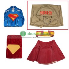 画像30: Superman 2025映画 スーパーマン：レガシー スーパーガール Supergirl  風 コスチューム コスプレ衣装 コスプレ靴 ブーツ付き オーダーメイド (30)