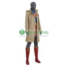 画像32: Superman 2025映画 スーパーマン：レガシー スーパーガール Supergirl  風 コスチューム コスプレ衣装 コスプレ靴 ブーツ付き オーダーメイド (32)