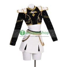 画像1: KPOPガールズ! デーモン・ハンターズ  ゾーイ Zoey 風 コスチューム コスプレ衣装  オーダーメイド (1)