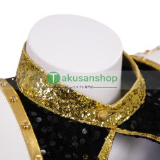 画像10: KPOPガールズ! デーモン・ハンターズ  ゾーイ Zoey 風 コスチューム コスプレ衣装  オーダーメイド (10)