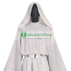 画像9: Star Wars スター・ウォーズ ４ 新たなる希望 レイア・オーガナ レイア姫  風 コスチューム コスプレ衣装 コスプレ靴 ブーツ付き オーダーメイド (9)