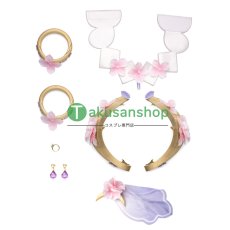 画像29: オーバーウォッチ Overwatch フローラル・ドリーム  キリコ  霧子 アジサイ 風 仮装 コスチューム コスプレ衣装 オーダーメイド (29)