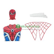 画像27: Spider-Man スパイダーマン  Supaidāman 風  コスチューム コスプレ衣装 (27)