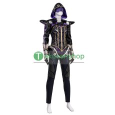 画像2: Apex Legends エーペックスレジェンズ  アッシュ  レースリーサル  風 コスチューム コスプレ衣装  オーダーメイド (2)