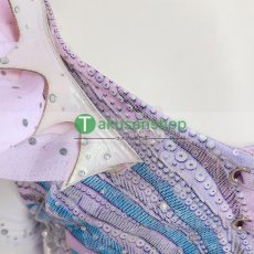 画像10: Wicked ウィキッド 永遠の約束  映画  グリンダ  風 コスチューム コスプレ衣装  オーダーメイド (10)