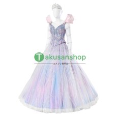 画像3: Wicked ウィキッド 永遠の約束  映画  グリンダ  風 コスチューム コスプレ衣装  オーダーメイド (3)