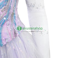 画像7: Wicked ウィキッド 永遠の約束  映画  グリンダ  風 コスチューム コスプレ衣装  オーダーメイド (7)