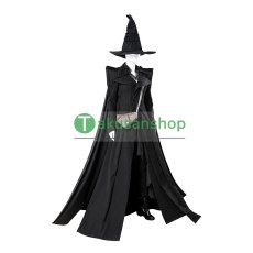 画像2: Wicked ウィキッド ふたりの魔女  映画  エルファバ  風 コスチューム コスプレ衣装  オーダーメイド (2)