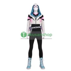 画像1: Spider-Man スパイダーマン フレンドリー・ネイバーフッド  グウェン 風  コスチューム コスプレ衣装 オーダーメイド (1)