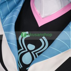 画像13: Spider-Man スパイダーマン フレンドリー・ネイバーフッド  グウェン 風  コスチューム コスプレ衣装 オーダーメイド (13)