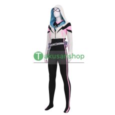 画像4: Spider-Man スパイダーマン フレンドリー・ネイバーフッド  グウェン 風  コスチューム コスプレ衣装 オーダーメイド (4)