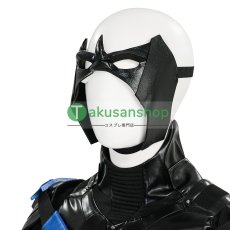 画像12: バットマン：アーカム・ナイト ナイトウィング Nightwing ディック・グレイソン  風 コスチューム コスプレ衣装 オーダーメイド (12)