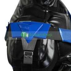 画像16: バットマン：アーカム・ナイト ナイトウィング Nightwing ディック・グレイソン  風 コスチューム コスプレ衣装 オーダーメイド (16)