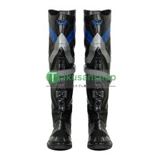 画像42: バットマン：アーカム・ナイト ナイトウィング Nightwing ディック・グレイソン  風 コスチューム コスプレ衣装 オーダーメイド (42)