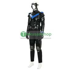 画像7: バットマン：アーカム・ナイト ナイトウィング Nightwing ディック・グレイソン  風 コスチューム コスプレ衣装 オーダーメイド (7)