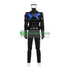 画像8: バットマン：アーカム・ナイト ナイトウィング Nightwing ディック・グレイソン  風 コスチューム コスプレ衣装 オーダーメイド (8)