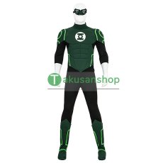 画像1: グリーン・ランタン Green Lantern ハル・ジョーダン  風 コスチューム コスプレ衣装  (1)
