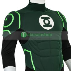 画像11: グリーン・ランタン Green Lantern ハル・ジョーダン  風 コスチューム コスプレ衣装  (11)