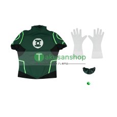 画像21: グリーン・ランタン Green Lantern ハル・ジョーダン  風 コスチューム コスプレ衣装  (21)