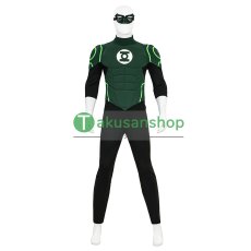 画像5: グリーン・ランタン Green Lantern ハル・ジョーダン  風 コスチューム コスプレ衣装  (5)