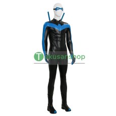 画像2: バットマン ナイトウィング Nightwing ディック・グレイソン  風 コスチューム コスプレ衣装 オーダーメイド (2)