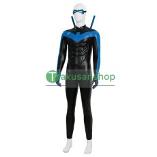 画像7: バットマン ナイトウィング Nightwing ディック・グレイソン  風 コスチューム コスプレ衣装 オーダーメイド (7)