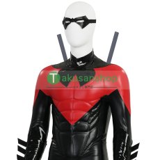 画像11: THE NEW 52 バットマン ナイトウィング Nightwing ディック・グレイソン  風 コスチューム コスプレ衣装 オーダーメイド (11)