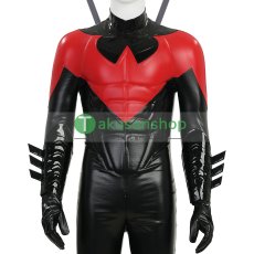 画像13: THE NEW 52 バットマン ナイトウィング Nightwing ディック・グレイソン  風 コスチューム コスプレ衣装 オーダーメイド (13)