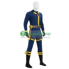 画像2: Avengers: Doomsday アベンジャーズ ドゥームズデイ  サイクロップス スコット・サマーズ Cyclops  風 コスチューム コスプレ衣装  オーダーメイド (2)