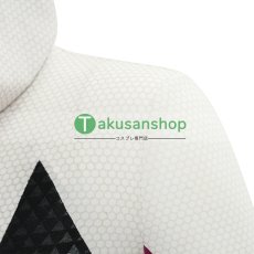 画像12: スパイダーマン: スパイダーバース Spider-Man: Into the Spider-Verse グウェン・ステイシー スパイダー・グウェン 風 コスプレ衣装 コスチューム (12)