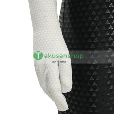 画像16: スパイダーマン: スパイダーバース Spider-Man: Into the Spider-Verse グウェン・ステイシー スパイダー・グウェン 風 コスプレ衣装 コスチューム (16)