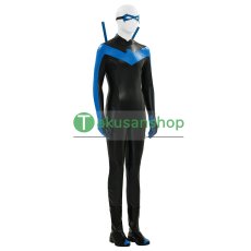 画像2: バットマン ナイトウィング Nightwing ディック・グレイソン  風 コスチューム コスプレ衣装 オーダーメイド (2)