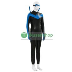 画像6: バットマン ナイトウィング Nightwing ディック・グレイソン  風 コスチューム コスプレ衣装 オーダーメイド (6)