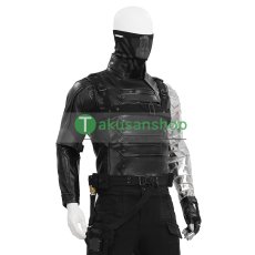 画像10: キャプテン・アメリカ  ウィンター・ソルジャー バッキー・バーンズ  風 コスプレ衣装 コスチューム オーダーメイド  (10)