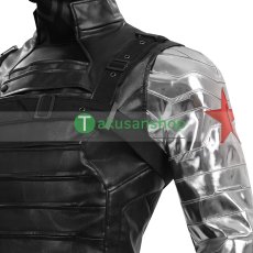 画像13: キャプテン・アメリカ  ウィンター・ソルジャー バッキー・バーンズ  風 コスプレ衣装 コスチューム オーダーメイド  (13)