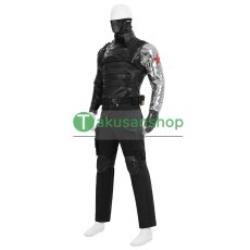画像3: キャプテン・アメリカ  ウィンター・ソルジャー バッキー・バーンズ  風 コスプレ衣装 コスチューム オーダーメイド  (3)