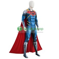 画像2: スーパーボーイ・プライム  Superboy-Prime  風 コスチューム コスプレ衣装 (2)