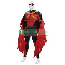 画像10: バットマン  ロビン レッドロビン ティム・ドレイク  風 コスチューム コスプレ衣装 オーダーメイド (10)