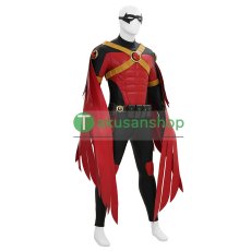 画像11: バットマン  ロビン レッドロビン ティム・ドレイク  風 コスチューム コスプレ衣装 オーダーメイド (11)