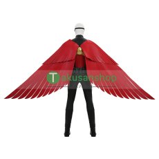 画像2: バットマン  ロビン レッドロビン ティム・ドレイク  風 コスチューム コスプレ衣装 オーダーメイド (2)