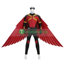 画像3: バットマン  ロビン レッドロビン ティム・ドレイク  風 コスチューム コスプレ衣装 オーダーメイド (3)