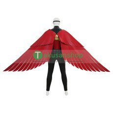 画像4: バットマン  ロビン レッドロビン ティム・ドレイク  風 コスチューム コスプレ衣装 オーダーメイド (4)