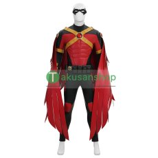 画像9: バットマン  ロビン レッドロビン ティム・ドレイク  風 コスチューム コスプレ衣装 オーダーメイド (9)