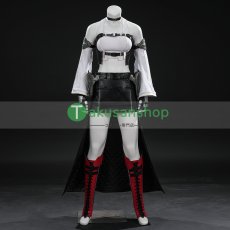 画像1: FF7 ファイナルファンタジーVII リベレーション リメイクシリーズ  ティファ・ロックハート Tifa black mage  風 コスチューム コスプレ衣装 オーダーメイド (1)