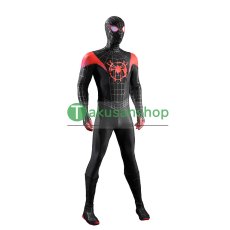 画像2: Spider-Man スパイダーマン マイルス・モラレス マイルズ 風 コスチューム コスプレ衣装 (2)