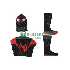 画像23: Spider-Man スパイダーマン マイルス・モラレス マイルズ 風 コスチューム コスプレ衣装 (23)