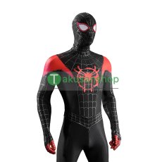 画像5: Spider-Man スパイダーマン マイルス・モラレス マイルズ 風 コスチューム コスプレ衣装 (5)