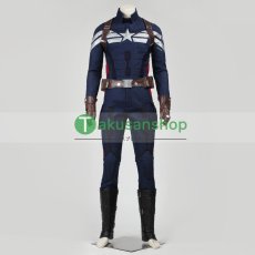 画像1: キャプテンアメリカ 2 ウィンター・ソルジャー スティーブ・ロジャース コスプレ衣装 コスチューム オーダーメイド (1)