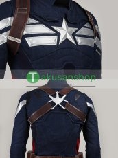 画像8: キャプテンアメリカ 2 ウィンター・ソルジャー スティーブ・ロジャース コスプレ衣装 コスチューム オーダーメイド (8)